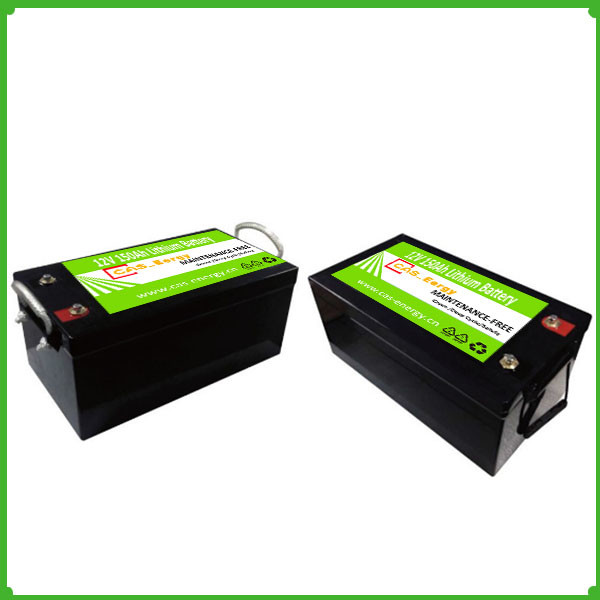 Deep Cycle Rechargeable LiFePO4 Battery Pack 12V 150Ah for Energy Storages
