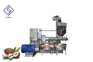 Wholesale Spiral Coconut Oil Presser Industrial Oil Press Machine 220 - 450 Kg/H Capacity from china suppliers