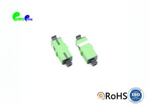 Wholesale Simplex APC Fiber Optic Coupler Single Mode Fiber Adapter Without Flange from china suppliers