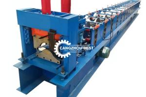 Wholesale PLC 15 Rows 6KW 0.6mm Ridge Cap Forming Machine from china suppliers