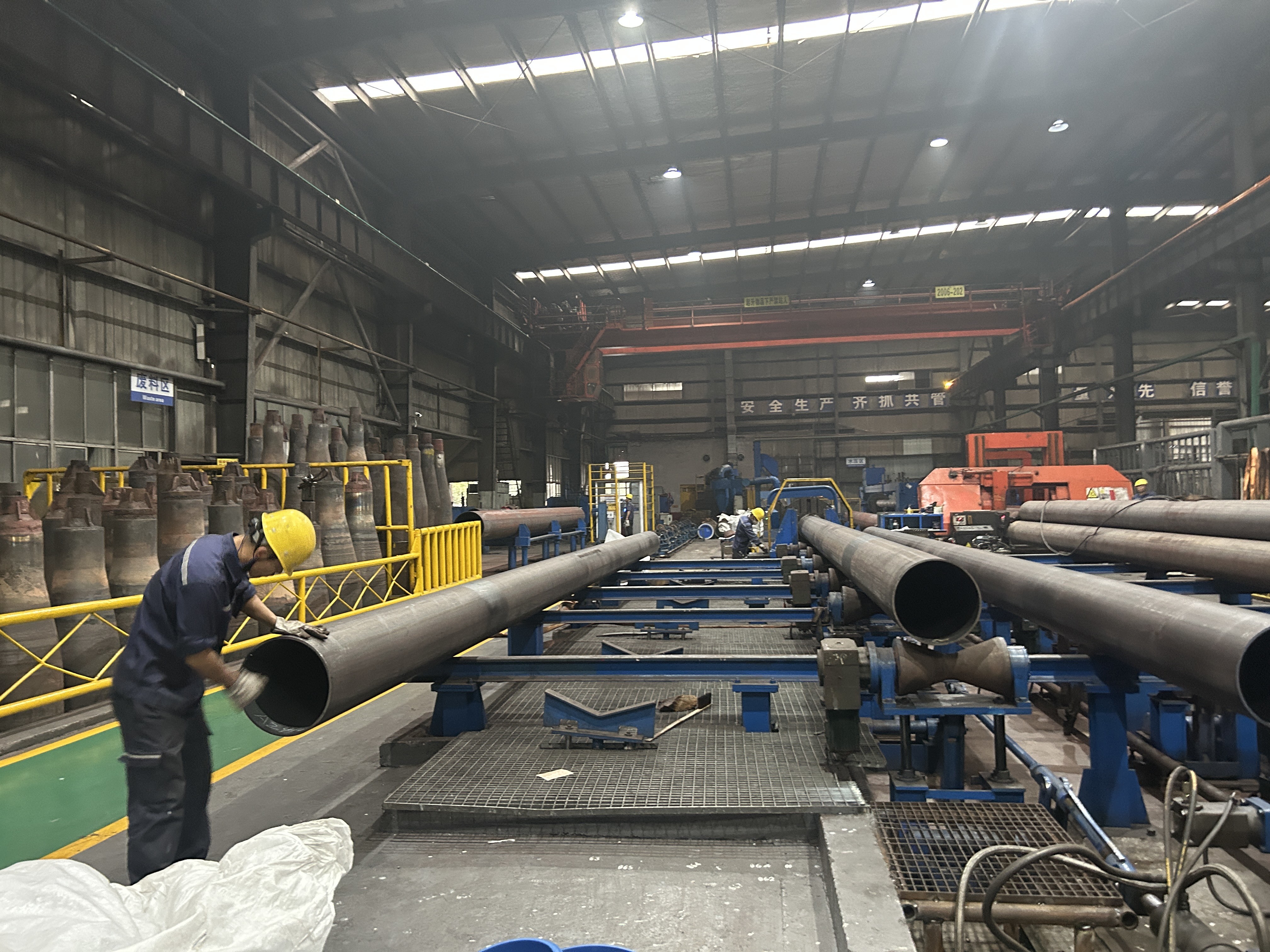 Hot Rolled Seamless Steel Pipe Oil Pipe Line API 5L Standard ASTM A106 A53