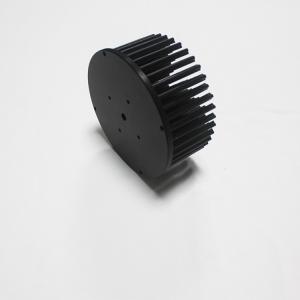 Wholesale ODM Black Anodized Aluminum Heat Sink , Al1050 Round Extruded Aluminum Heatsink from china suppliers