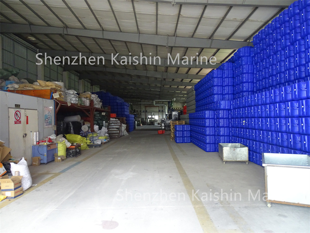 Portable Floating Platform Modular Floating Pontoon Cubes 350kg/Sqm Load Capacity