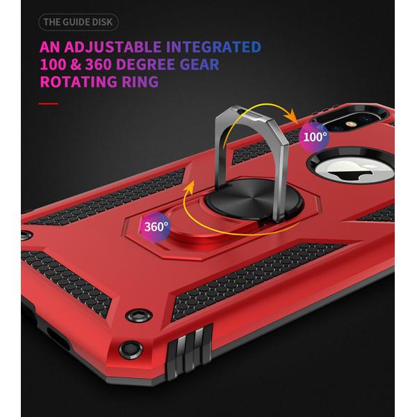 Shockproof Mobile Phone Note 9 Armor Case 5.5 " With Kickstand Holder