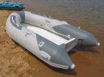 Colorful Rigid Deep V Inflatable Fishing Dinghy Boat Fiberglass Hull 1,2mm PVC