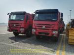 Sinotruk 6x4 Heavy Duty Dump Truck Euro 2 With Overturning Body Platform