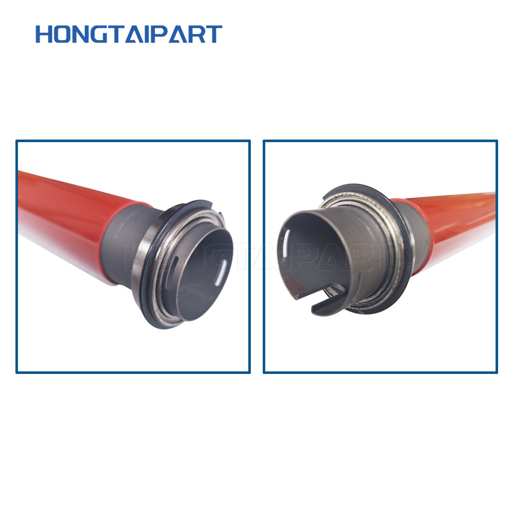 Red Upper Fuser Roller With Ring For Xerox WorkCentre 7425 7435 7428 Phaser 7500 Printer Heater Roller