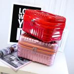 Extra Large Zipper Closure ABS Travel Toiletry Bag