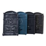 Decorative Outdoor Security Aluminum Mailbox , Wall Mounted Waterproof Letterbox