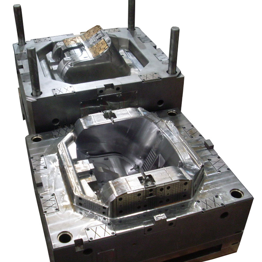POM Plastic Injection Moulding Die Manufacturer Rubber Plastic Cold Runner Mould 500k Shots