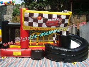 Wholesale Car Airflow Commercial Bouncy Castles , 0.55 mm Mini Waterproof Jumper Bouncer from china suppliers