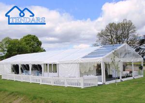 Wholesale Air Conditioned Business Conference Party Banquet Tents 100km/H Wind Load Marquee Party Tents For Sale from china suppliers