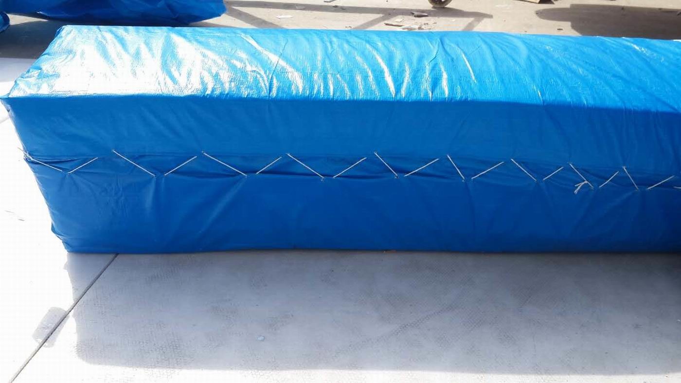 Yellow PVC Inflatable Sailing Boat 4.5m T6 Aluminum Mast With Two Sails