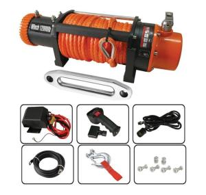 Wholesale Heavy Duty Electric Winch 12000lbs SC12000XW 4 Way Roller Fairlead from china suppliers