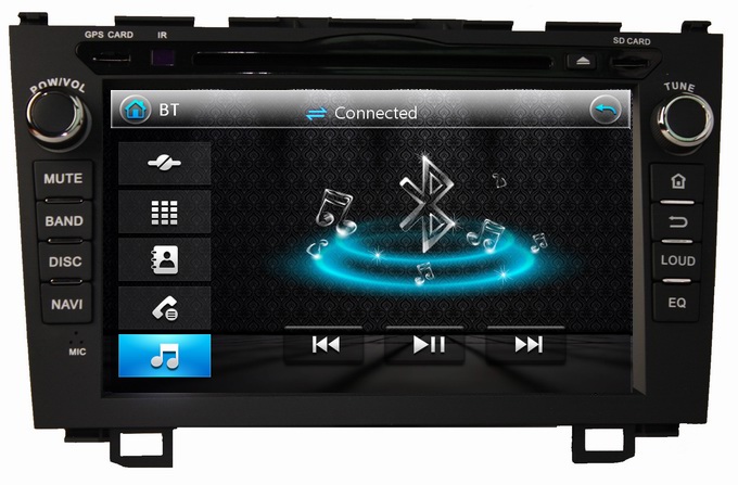 Ouchuangbo Car Radio Stereo Multimedia Kit for Honda CRV 2006-2011 USB Bluetooth DVD Player OCB-8034A