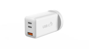 Wholesale 3 Port Fast Charging Wall Charger 65W USB C Adapter Wall Charger USB A from china suppliers
