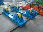 Tank Vessel Production 20T Pipe Welding Rotator Fixed Base Rubber Wheel