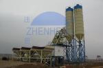 HZS75-75m3/h Stationary Concrete Batching Plant, Batch Type Hot Mix Plant
