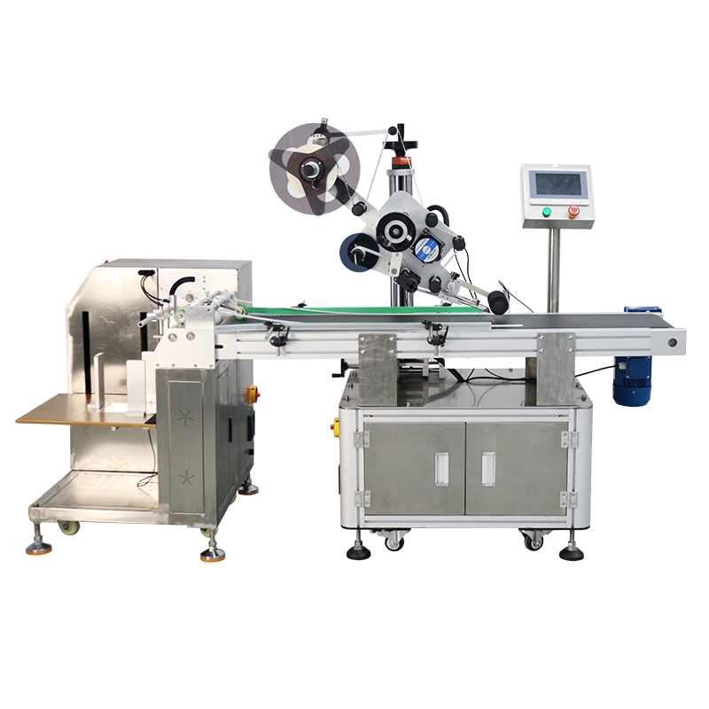 150 KG Full Auto Vacuum Conveyor Suction Labeller Adsorption Type Paging and Labeling Machine for Soft Bag