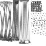 OEM High Tensile HDPE Uniaxial Geogrid Standartpark Retaining Walls