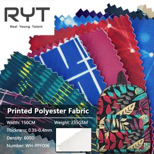 Wholesale 600D Printed Polyester Fabric from china suppliers