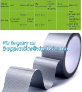 Wholesale Pink Silver Color Hot Melt Duck Duct Tape,Strong adhesive pipe wrapping Duct tape for metal,Rubber Gaffa Duct cloth Tape from china suppliers