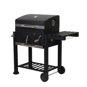 Wholesale Folding Black Large Charcoal Grill Deluxe BBQ Smoker for Picnic Camping Patio Backyard Cooking from china suppliers