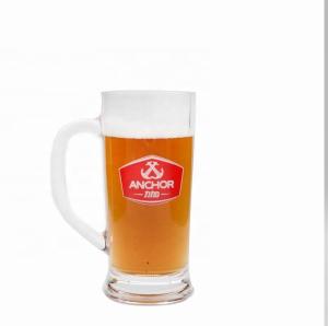 Wholesale Promotion Branded 21 Oz Beer Glass Stein With Color Decal from china suppliers