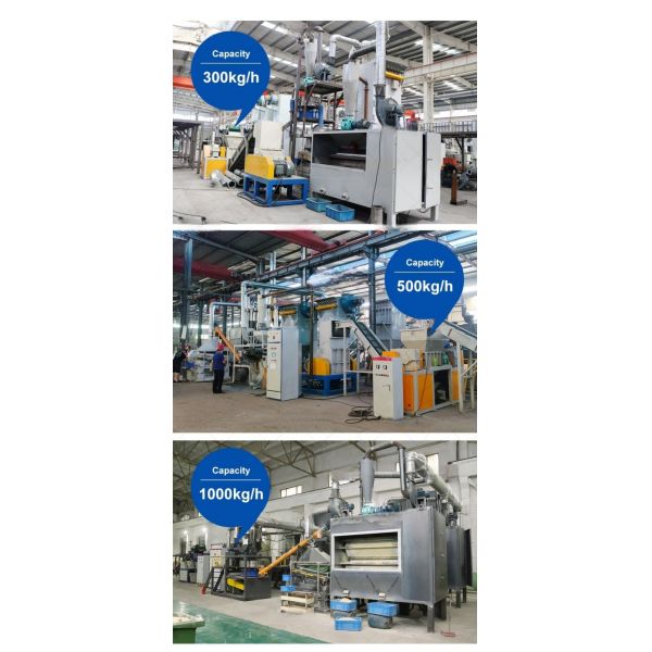 OEM E-waste Electronic Scrap Automatic Garbage Recycling Waste Sorting Plant Line System