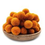 Handmade 2cm Felt Fabric Crafts Ball For Party Garland