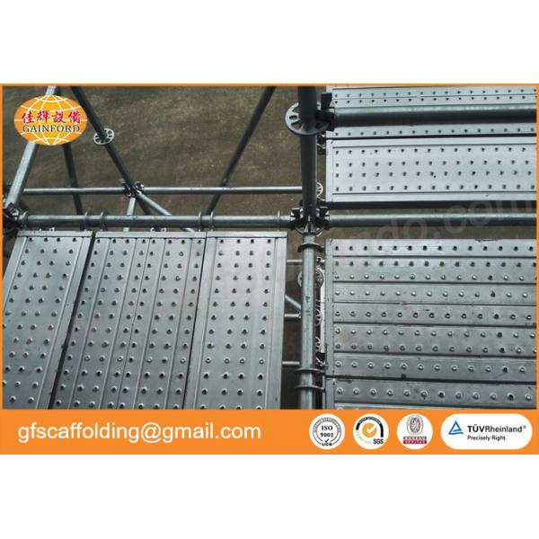 Scaffolding galvanized catwalk with 1500MM length for Indonesia ring lock scaffolding projects