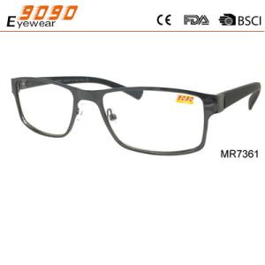 Wholesale Newest Style 2017 Men's Eyewear Fashionable reading glasses with stainless steel from china suppliers
