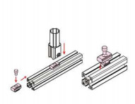 AL-23C Die Casting Alloy Aluminum Pipe Connector 6063-T5