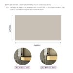 Administration Interior Decoration Skin Feel PVC Wall Panels Width 1.22m