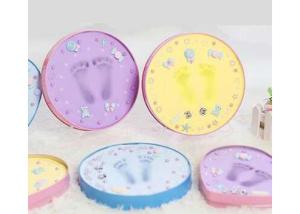 Wholesale Custom Color Baby Imprint Tin , Baby Newborn Baby Memory Tin Birthday Gifts from china suppliers