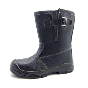 Wholesale Steel Toe / Steel Plate Welding Safety Shoes Pure Leather High Ankle Shoes For Men from china suppliers