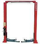 Electric 4000KG Auto Workshop Equipment , Clear Floor Two Post Dual Hydraulic