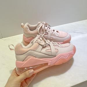 Wholesale Janbal OEM Casual Running Shoes White Pink Blue Women'S Shoes Thick Soles from china suppliers