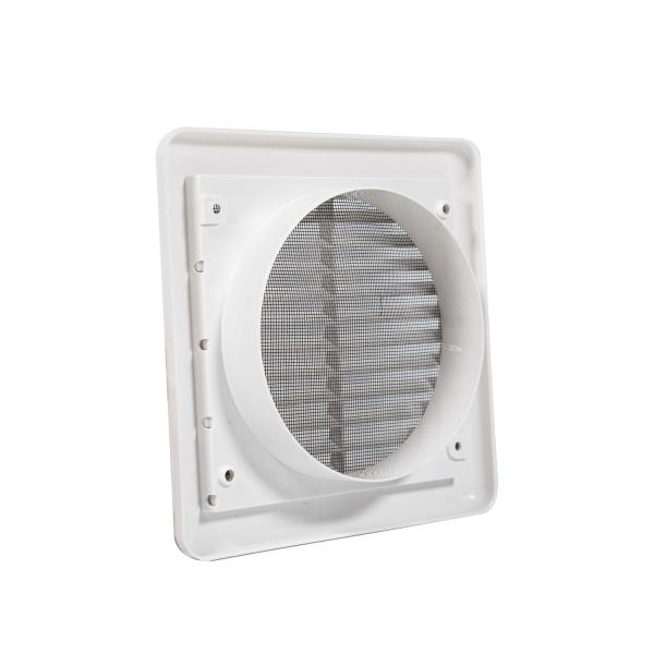 Customized Logo Bathroom Door Ventilation Grille with Axial Flow Fan and Axial