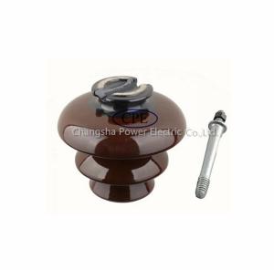Wholesale 11kv Semi Pin Type Porcelain Insulator Oem Available Brown Color from china suppliers