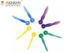 Colorful Disposable Dental Matrix System Dental Plastic Wedges for Teeth Fixing