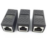 Female To Female RJ45 Coupler Connector With Thermoplastic Housing