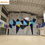 Organic Fiberglass Board Outdoor Climbing Wall 25 Passenger