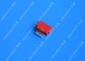 Wholesale Customized Red External SATA Connector Voltage 125Vac Female SMT 7 Pin from china suppliers