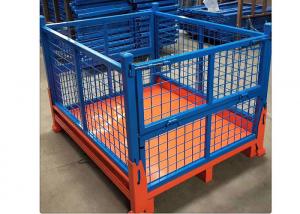China Custom 1T Stillage Pallet Cage For Warehouse Racking Storage on sale
