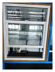 Wholesale Soundproof Glass Double Hung Vinyl Windows UPVC Double Glazed Sash Windows Customized from china suppliers