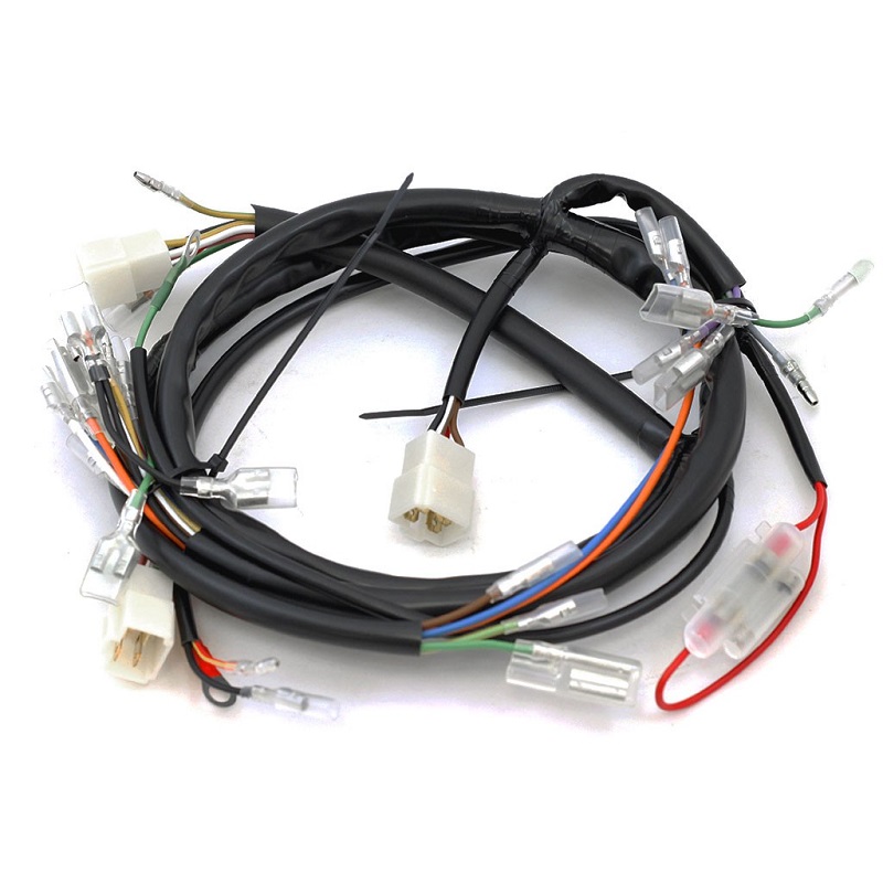 TE Connector Customized for Orange Electronic Measuring Instruments Wire Harness