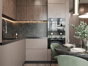 Wholesale Lacquer Kitchen Cabinets High-end Quality Kitchen Furniture Customized Size from china suppliers