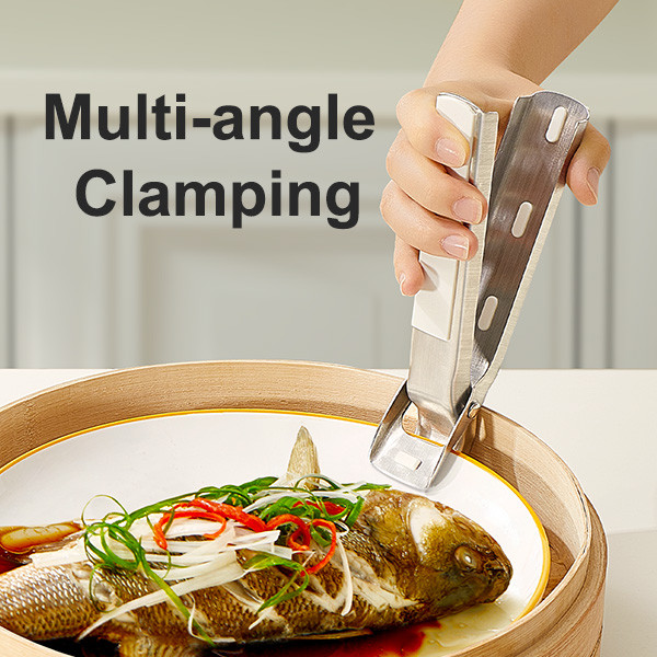 2024 New Kitchen Stainless Steel Anti Scald Hot Bowl Holder Clip