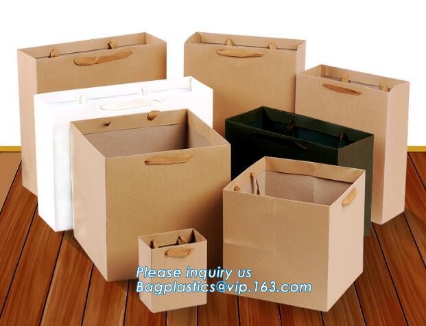 Wholesale Durable Colorful Custom Printed Cake Packaging Gift Paper Bag With Flower, Tote Carrier Gift Bags bagease pac